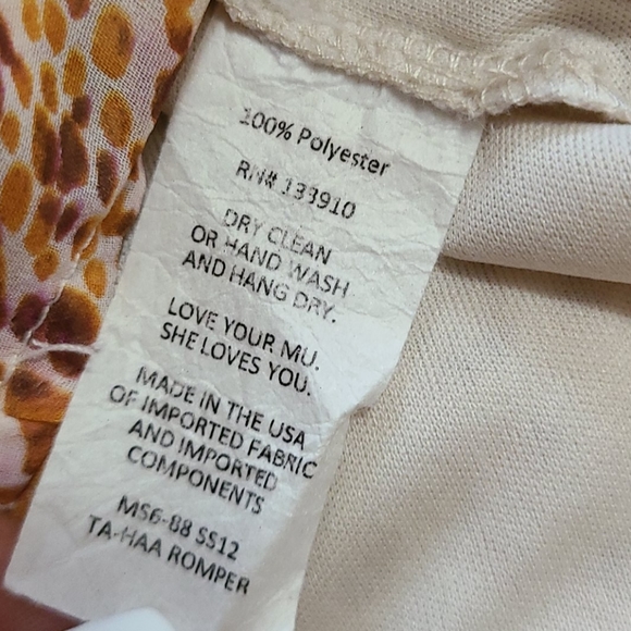 SMYM Sunset Safari Ta-Haa Romper - Picture 6 of 10